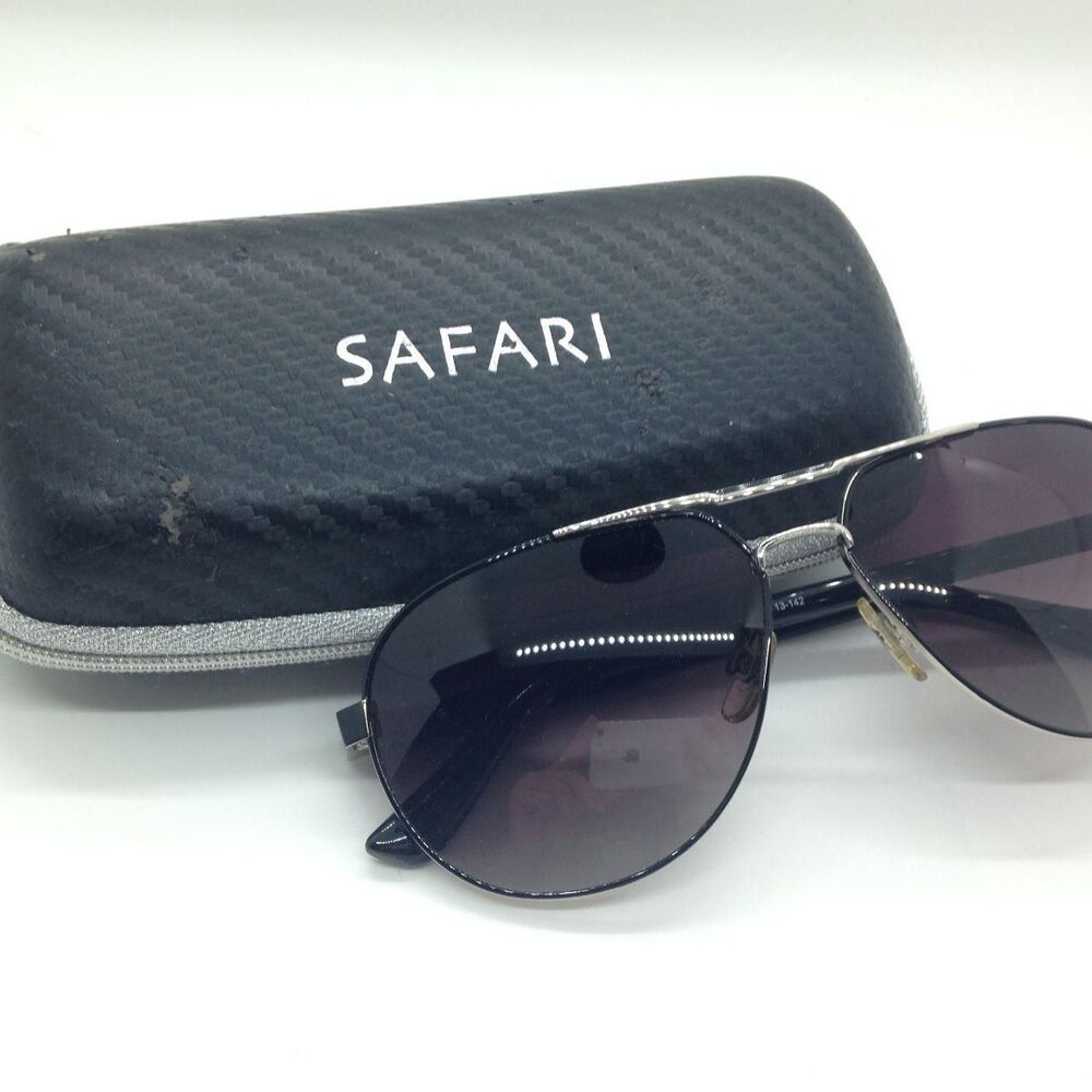 Safari Women's Black and Purple Sunglasses
